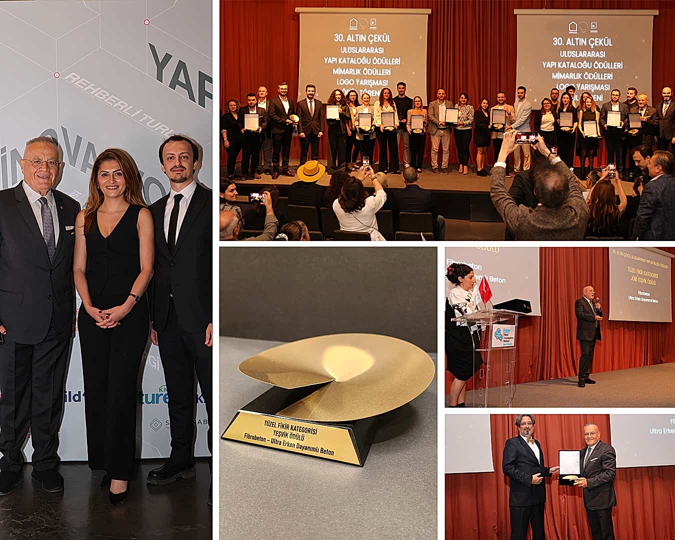 FİBROBETON’A 30. ALTIN ÇEKÜL ÖDÜLLERİ’NDE JÜRİ TEŞVİK ÖDÜLÜ