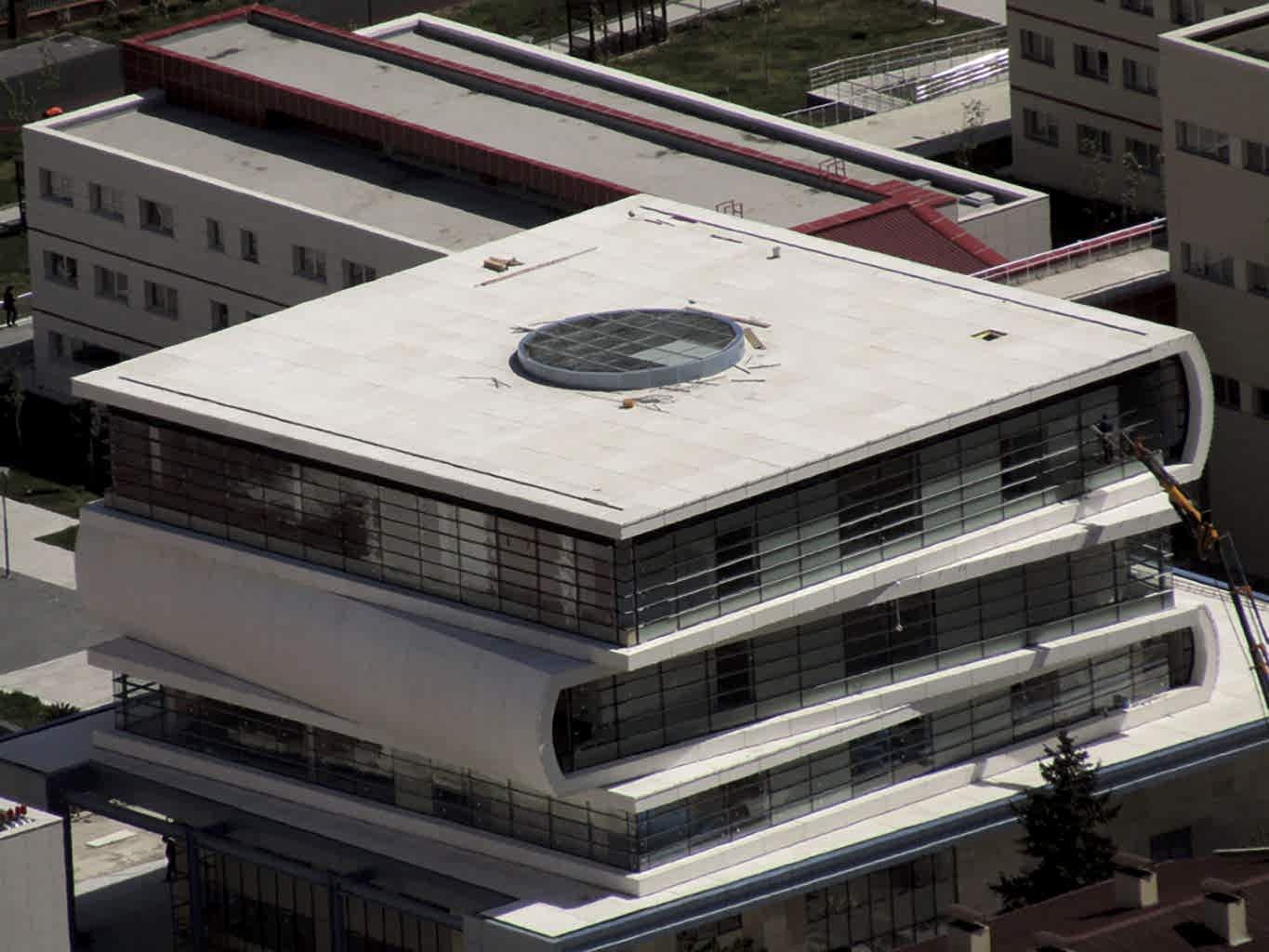 Fibrobeton Artvin Çoruh Üniversitesi Kütüphanesi