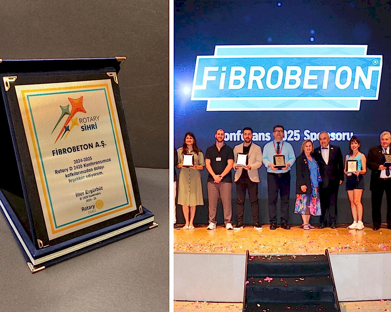 Fibrobeton, 2420. Bölge Rotary Konferansı’nda Yer Aldı
