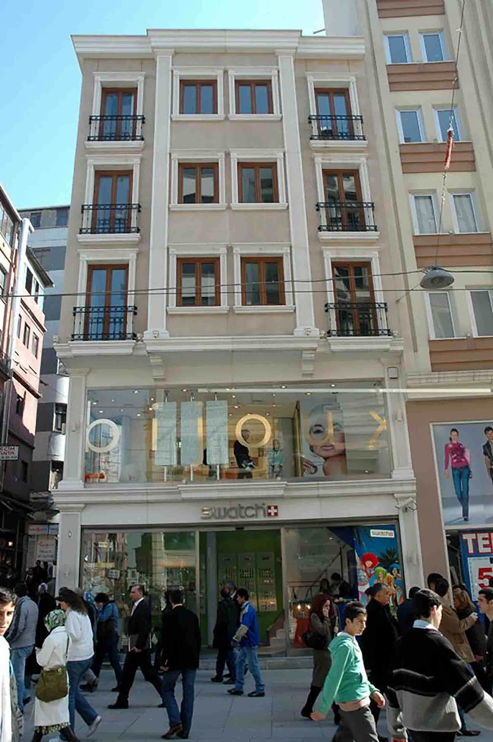 Fibrobeton Swatch Mağazası, Taksim